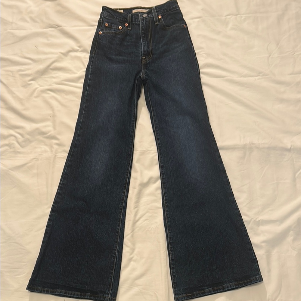 LEVIS RIBCAGE BELL JEANS